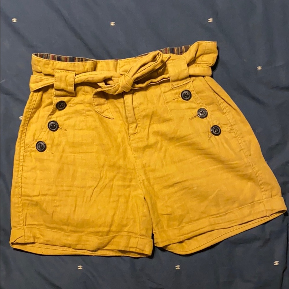 Anthro Paperbag shorts